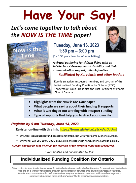 Have Your Say June 13, 2023 FLYER Pix