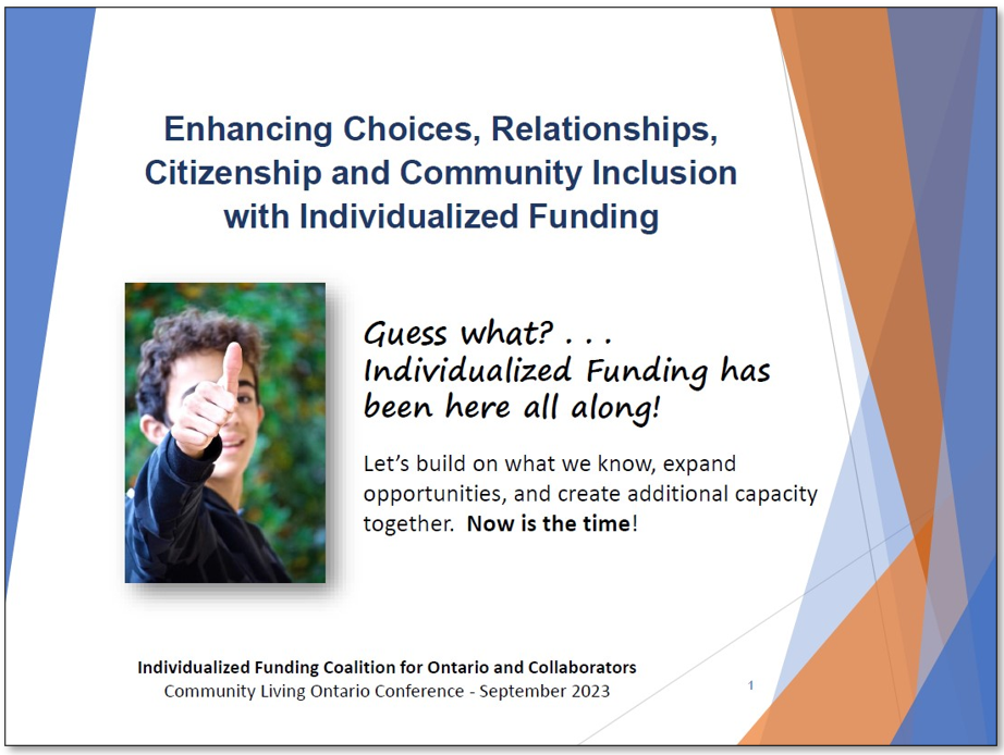 CLO Conference PPT framed